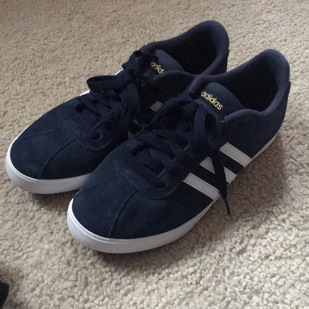 blue adidas neos